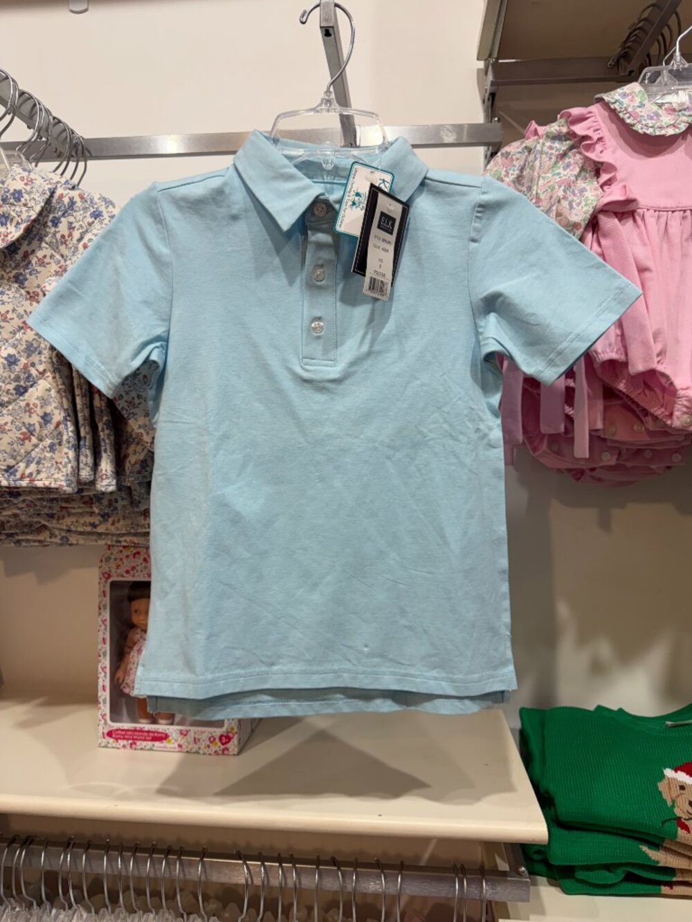 NWT E-land kids E.L.K Polo